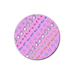 Chaffyyami Nurse Desktop Rubber Coaster (round)  by Nexatart