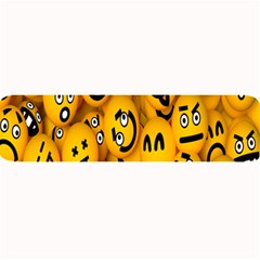 Smileys Linus Face Mask Cute Yellow Large Bar Mats