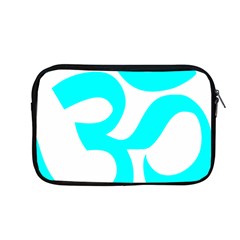 Aum Om Cyan Apple Macbook Pro 13  Zipper Case by abbeyz71