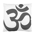 Hindu Om Symbol (Dark Gray)  Standard Cushion Case (Two Sides) Front