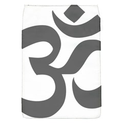 Hindu Om Symbol (dark Gray)  Flap Covers (s)  by abbeyz71