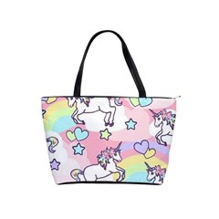 Unicorn Rainbow Shoulder Handbags by Nexatart