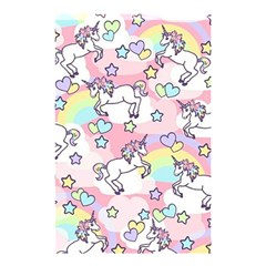 Unicorn Rainbow Shower Curtain 48  X 72  (small)  by Nexatart