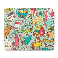 Summer Up Pattern Large Mousepads