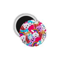 Cute Cartoon Pattern 1 75  Magnets by Nexatart