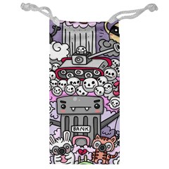 0 Sad War Kawaii Doodle Jewelry Bag