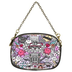 0 Sad War Kawaii Doodle Chain Purses (Two Sides) 