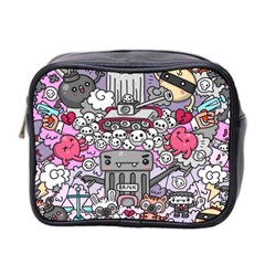 0 Sad War Kawaii Doodle Mini Toiletries Bag 2-Side