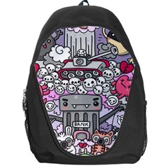 0 Sad War Kawaii Doodle Backpack Bag