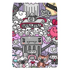 0 Sad War Kawaii Doodle Flap Covers (s)  by Nexatart