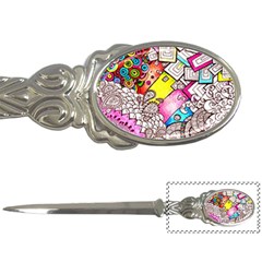 Beautiful Colorful Doodle Letter Openers