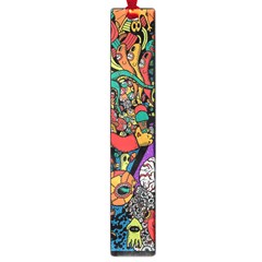 Monsters Colorful Doodle Large Book Marks