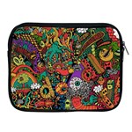 Monsters Colorful Doodle Apple iPad 2/3/4 Zipper Cases Front