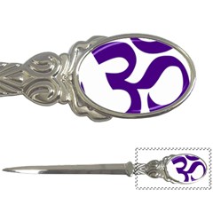 Hindu Om Symbol (purple) Letter Openers by abbeyz71