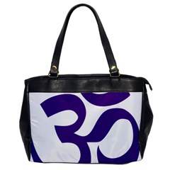 Hindu Om Symbol (purple) Office Handbags by abbeyz71