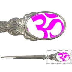 Hindu Om Symbol (magenta) Letter Openers by abbeyz71