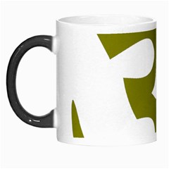 Hindi Om Symbol (olive) Morph Mugs