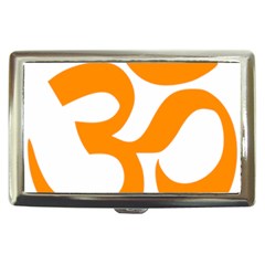 Hindu Om Symbol (orange) Cigarette Money Cases