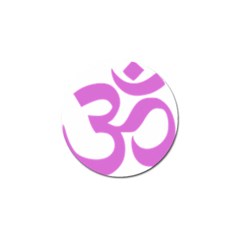 Hindu Om Symbol (bright Purple) Golf Ball Marker (10 Pack) by abbeyz71