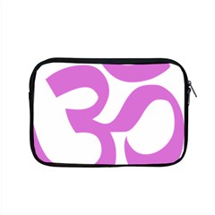 Hindu Om Symbol (bright Purple) Apple Macbook Pro 15  Zipper Case by abbeyz71