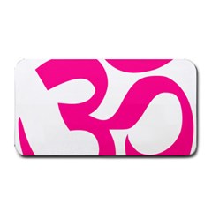 Hindu Om Symbol (deep Pink) Medium Bar Mats by abbeyz71