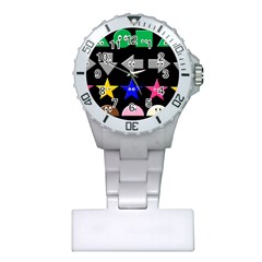 Cute Symbol Plastic Nurses Watch by Nexatart