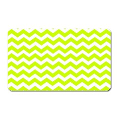 Chevron Background Patterns Magnet (rectangular) by Nexatart