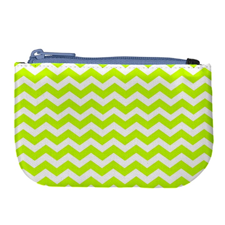 Chevron Background Patterns Large Coin Purse