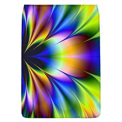 Bright Flower Fractal Star Floral Rainbow Flap Covers (l) 