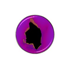 Buffalo Fractal Black Purple Space Hat Clip Ball Marker (10 Pack)