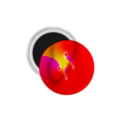 Complex Orange Red Pink Hole Yellow 1 75  Magnets by Mariart