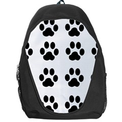 Claw Black Foot Chat Paw Animals Backpack Bag