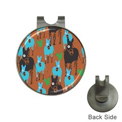 Zebra Horse Animals Hat Clips With Golf Markers by Mariart