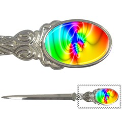 Complex Orange Red Pink Hole Yellow Green Blue Letter Openers by Mariart