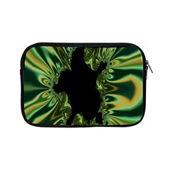 Burning Ship Fractal Silver Green Hole Black Apple Ipad Mini Zipper Cases by Mariart