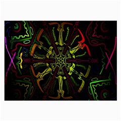 Inner Peace Star Space Rainbow Large Glasses Cloth (2-side)