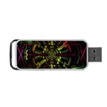 Inner Peace Star Space Rainbow Portable USB Flash (Two Sides) Front