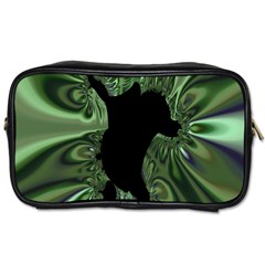 Hole Space Silver Black Toiletries Bags by Mariart