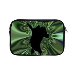 Hole Space Silver Black Apple Macbook Pro 13  Zipper Case