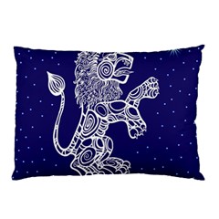 Leo Zodiac Star Pillow Case by Mariart