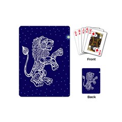 Leo Zodiac Star Playing Cards (mini) 
