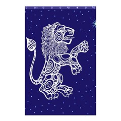 Leo Zodiac Star Shower Curtain 48  X 72  (small) 