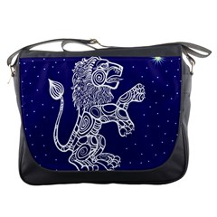 Leo Zodiac Star Messenger Bags