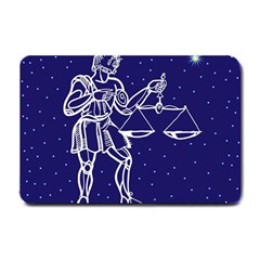 Libra Zodiac Star Small Doormat 