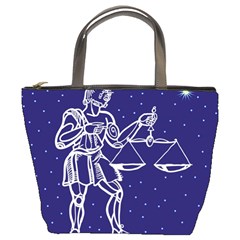 Libra Zodiac Star Bucket Bags