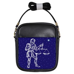 Libra Zodiac Star Girls Sling Bags