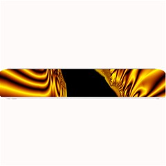 Hole Gold Black Space Small Bar Mats by Mariart