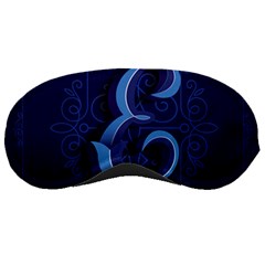 Marquis Love Dope Lettering Blue Red Alphabet E Sleeping Masks