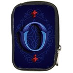 Marquis Love Dope Lettering Blue Red Alphabet O Compact Camera Cases Front