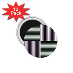 Mccollough Test Image Colour Effec Line 1 75  Magnets (10 Pack) 